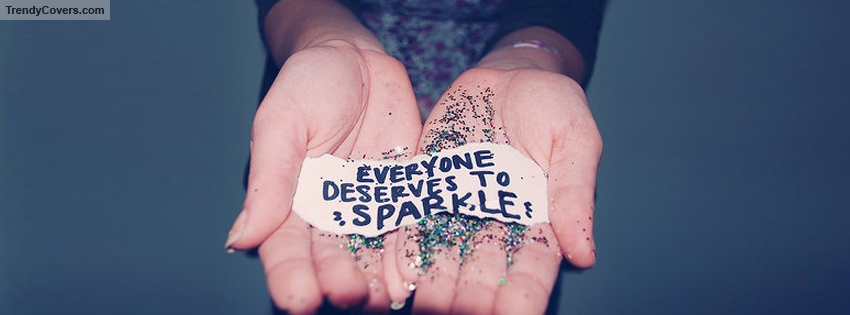 Girl Sparkle facebook cover