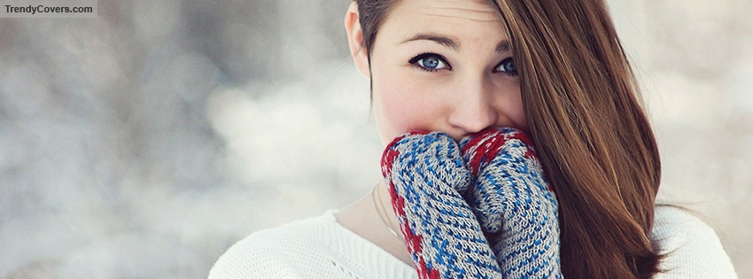 Girl Winter Facebook Cover