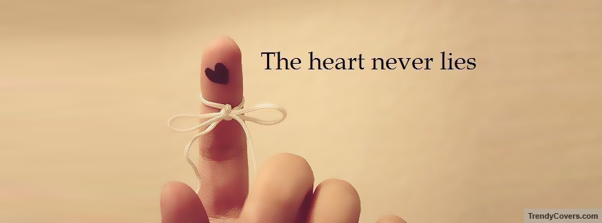 Heart Never Lies Facebook Cover