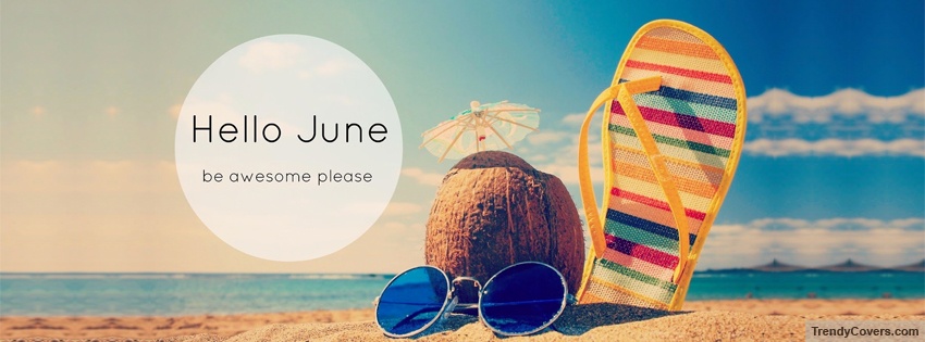 Hello June Facebook Cover