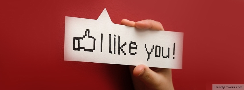 I Like You facebook cover