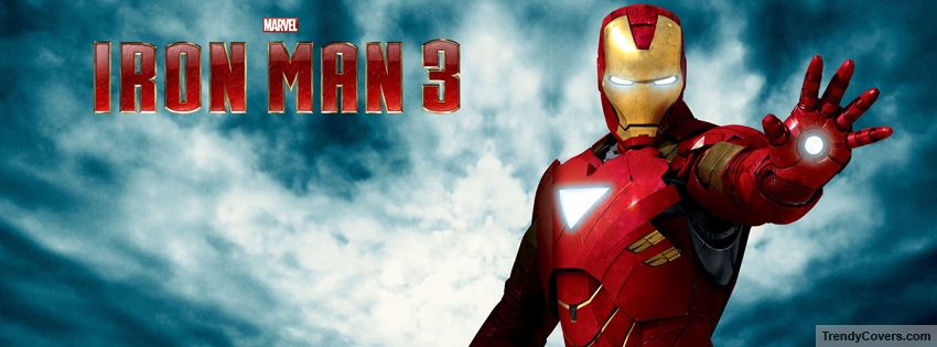 Iron Man 3 facebook cover