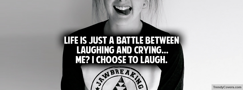 Laughing And Crying Facebook Cover