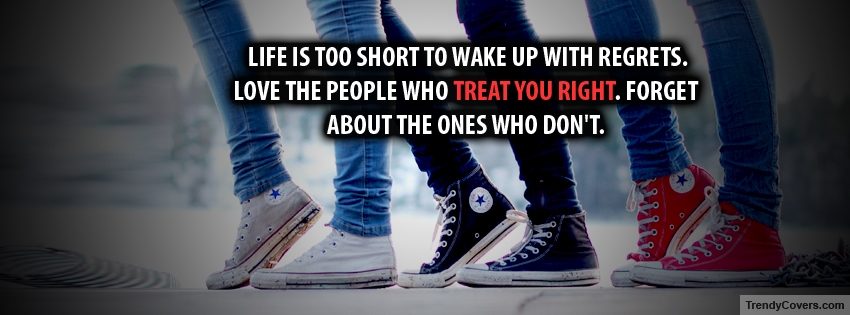 Life Is Too Short Facebook Covers