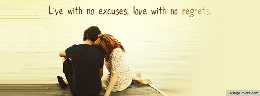 Love With No Regrets Facebook Cover