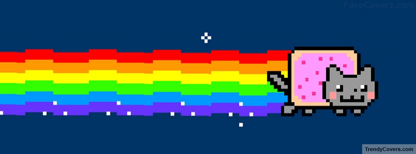 Nyan Cat Facebook Cover