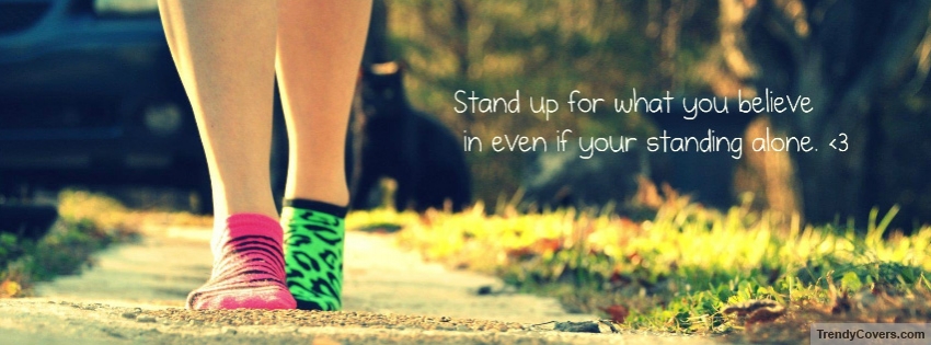 Stand Alone facebook cover