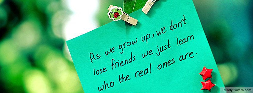 True Friends Facebook Cover