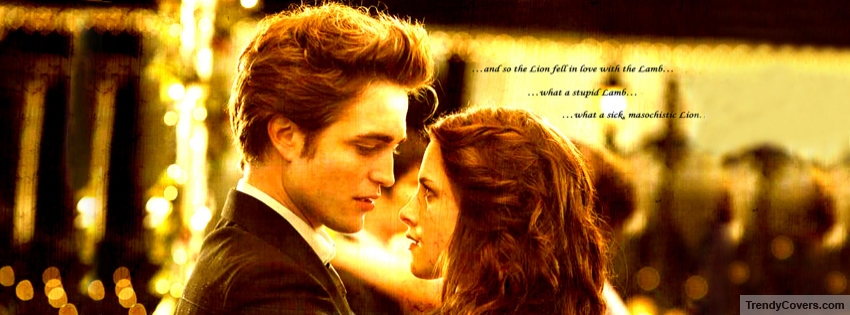 Twilight Fell In Love facebook cover
