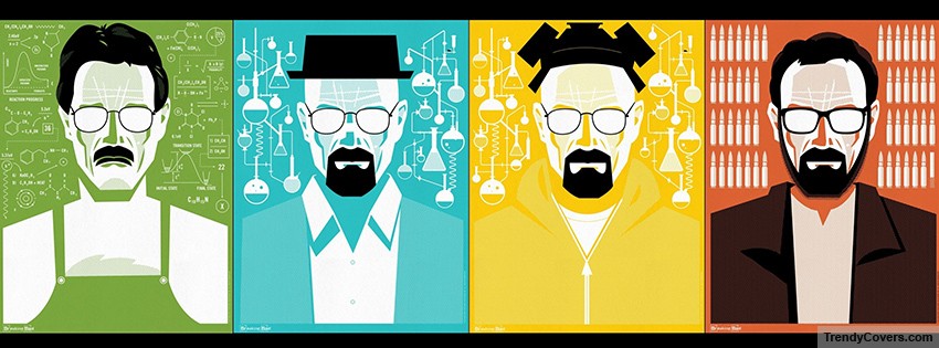 Walter White Breaking Bad facebook cover