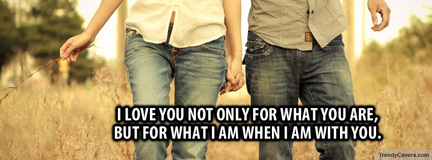 When I Am With You facebook cover