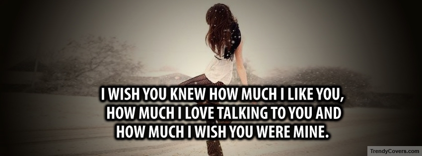 Wish You Knew Facebook Cover