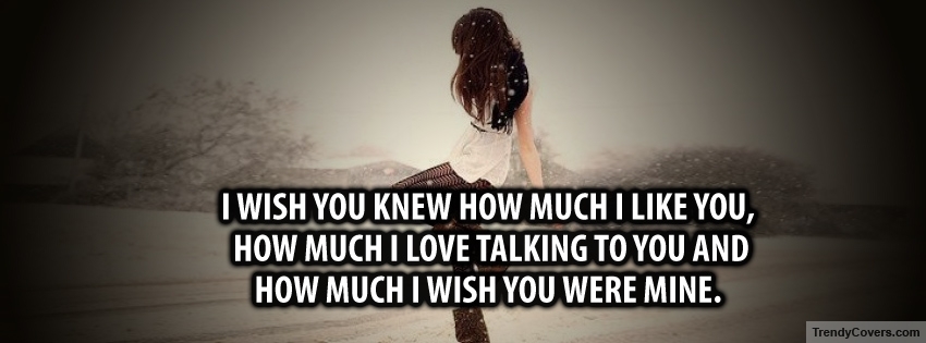 Wish You Knew Facebook Cover