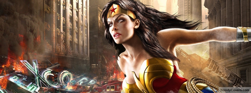 Wonder Woman facebook cover