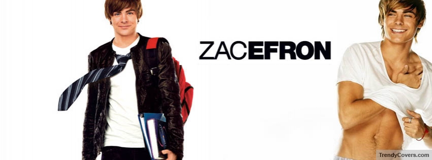 Zac Efron facebook cover